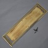 Lincoln Brass Finger Plate