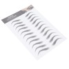6D Eyebrow Tattoo Sticker, Eyebrow Shaping Stencils, Semi-Permanent, Hair-Like, Waterproof