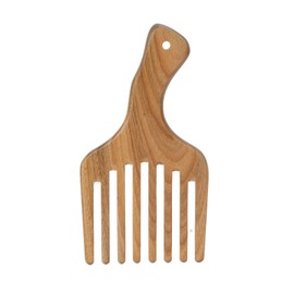 Hair Comb Wide Tooth Wooden Comb, Hair Care Wooden Hair Comb Sandalwood Comb Afro Hair Pick Hair Lift Combs for Men Hair Styler and Ladies Hair Hairstyle Long Tooth Detangling Accessories