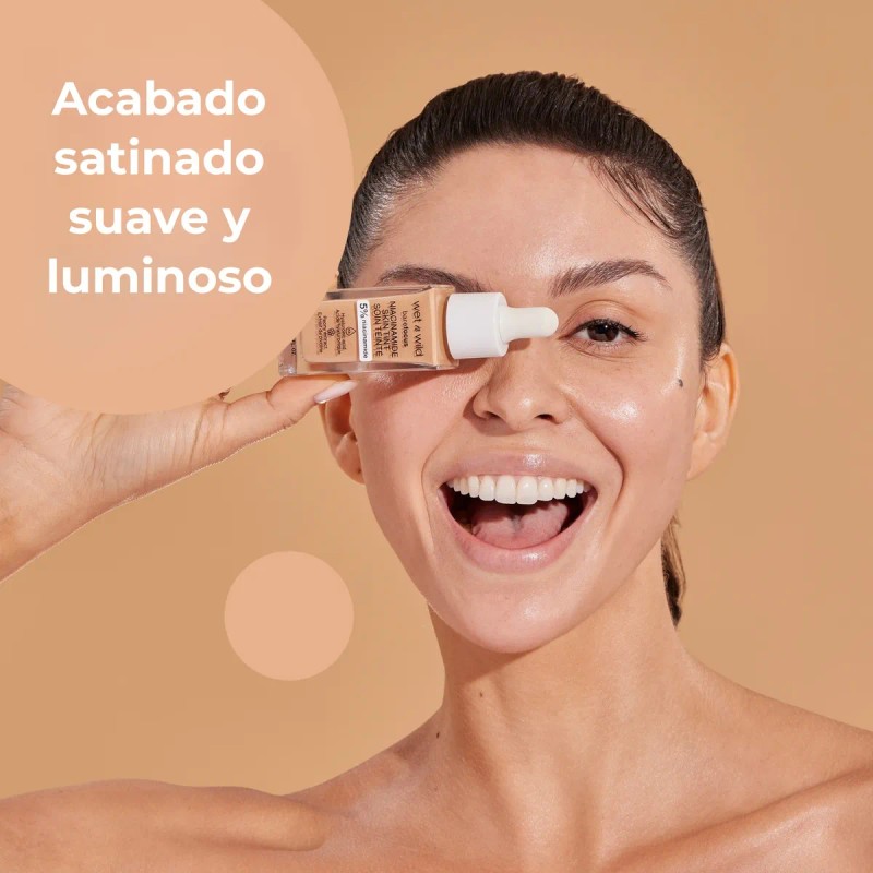 Wet n Wild Base de Maquillaje Serum Bare Focus Niacinamide