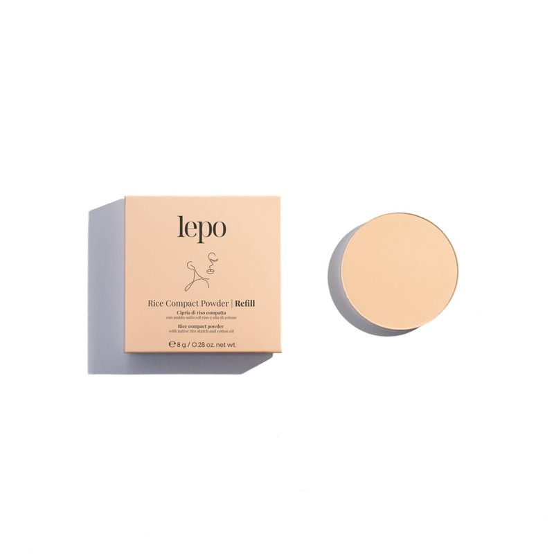 LEPO Rice Compact Powder - Compact Rice Powder No. 89,