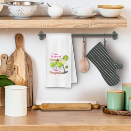 ChenCraty Funny Margarita Kitchen Towels,Margarita Lover Gifts,Margarita Party Bar Cart Decor Hand Tea Towels,16x24 Inches