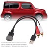 Car Radio Adapter Cable MP3 Input Audio Conversion Auxiliary Cord