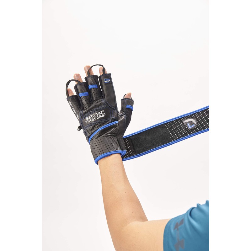 koburagurippusu (Cobra Grips) Elite Gloves Blue Large