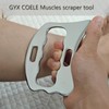 GYX COELE 4 in 1 Stainless Steel Muscle Scraper Tool