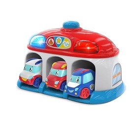 Tiny Teamsterz - Tumblers Launch Garage (1417571)