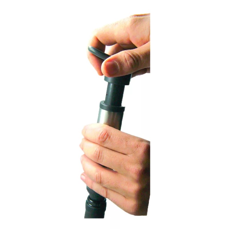 KASABLANCA Sacacorchos Y Bomba De Vacio Inoxidable + 2 Tapones