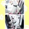 VBGURR Seat Belt Dog Car, Elastic Double Headed Dog Belt