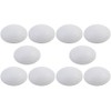 Danto® Pack of 10 Door Bumms White Diameter 60 mm