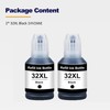 LAIPENG 32XL 32 XL Ink Refill Bottles Compatible for HP