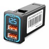MAXWIN K-USB01-T1B Car Charger, USB QC3.0 Car Charger, For Toyota
