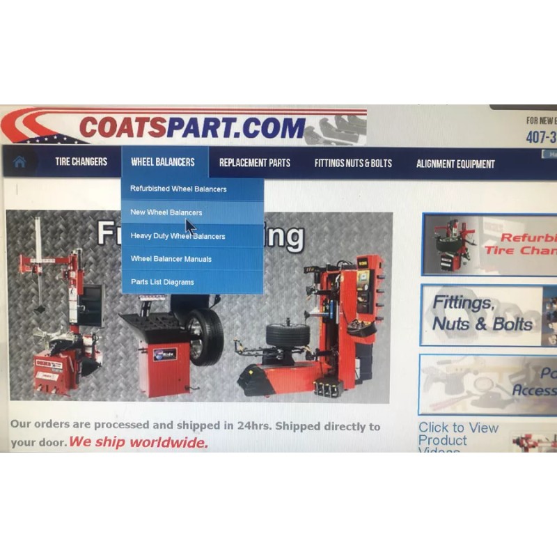 Coats Bead breaker Cylinder 7" Seal Kit for Coats 5030A