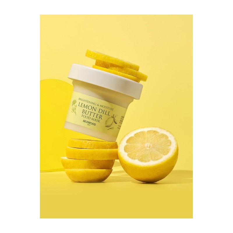 [Brightening Wash Off Pack] Lemon Dill Butter Food Mask 120g
