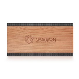 Cashmere Comb for Sweaters, Sweater Comb for Removing Pills and Fuzz, Gentle on Wool & Knitwear, Portable Handheld Clothing Care Tool with Storage Pouch
