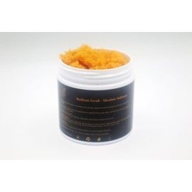 VINGT-NEUF (29) Exfoliating Turmeric Scrub – Sea Salt, Jojoba & Almond Oils – Brightening & Hydrating – Natural Exfoliator for Smooth Skin – Vitamin E