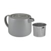 Maxwell & Williams Cafe Life Teapot with Infuser 1L Grey