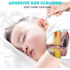 24 PCS Earwax Removal Sticky Ear Cleaning Stick,Oídos con Cabeza