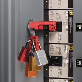 Master Lock 0491B Circuit Breaker Lockout, Red