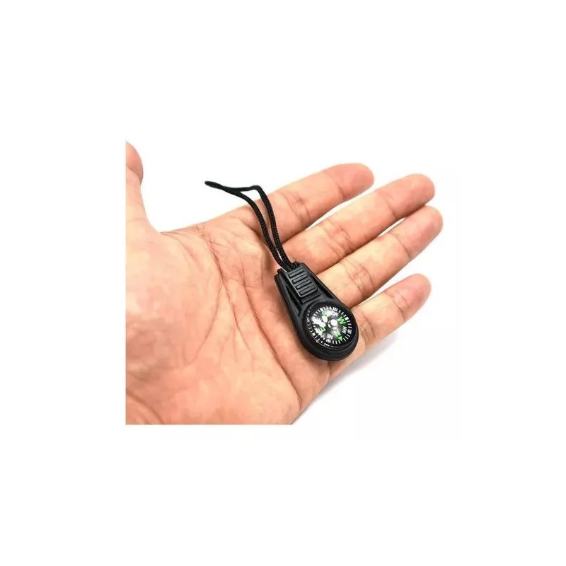 Estuchelandia 3pzas Brujula Portatil Para Cremallera Accesorios Caza Pesca