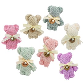 TUYOBI Handkerchief, Petite Gift, Retirement, Thank You, Set of 15, Hand Towel, Bear, Wrapped, Present, Transfer, Handout, Mini Towel, Giveaway, Giveaway, Gifts, Thank You, Weddings, Discharge, Leave