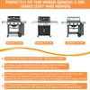 PETKAO 66044 Grill Warming Rack for Weber GS4 Genesis II