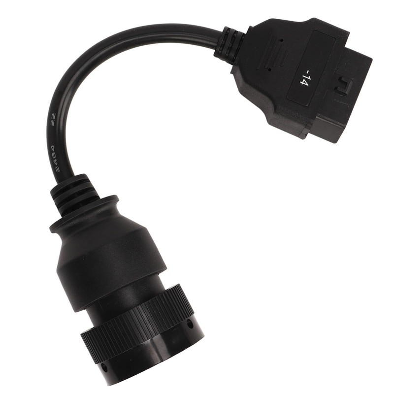 14pin Connector Cable,14 Pin Cable Excavator Diagnostic Adapter Connector Compatible