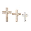 Mud Pie Wood Bead Cross, Medium, 8.5" x 6.2"