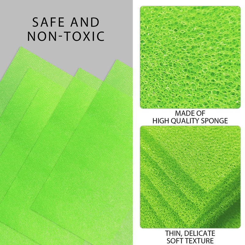 5 Fridge Sponge Mats, Fridge Replacement Cotton, Food Fresh, Anti-Mould,