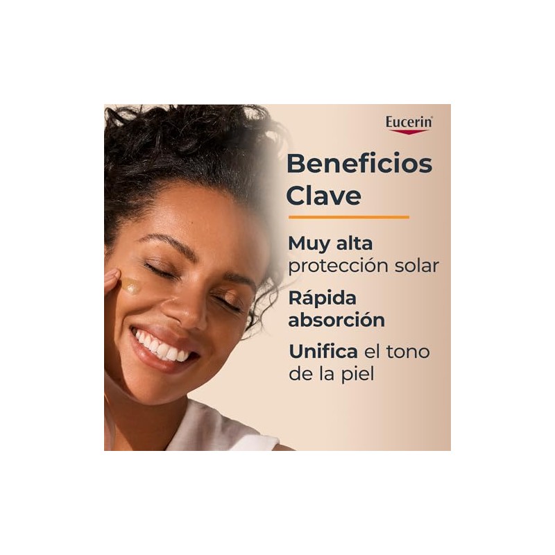 Eucerin Sun Face Hydro Fluid FPS 50 + Tono Bronze