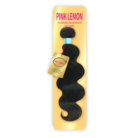13A Pink Lemon Unprocessed Virgin Remi Hair Weave - Body Wave 18" (Color:NATURAL)