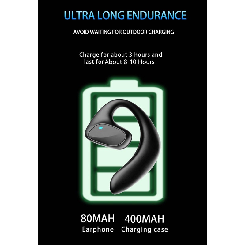 M8 Language Translator Earbuds Smart 144 Languages High Accuracy Wireless