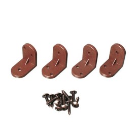 aiwa Angle Brackets Brown 4 Pack of AP – 1301B