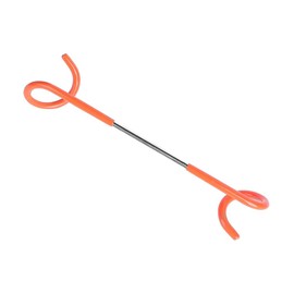Alnicov 2PCS Camping Hook Hanger,Hook Lantern Lamp Hanger Tent Pole Post Hook Hanging for Fishing Camping Travelling Adventure,Orange