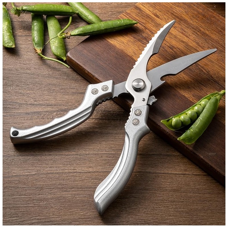 Poultry Scissors Stainless Steel Chicken Scissors Meat Scissors Modern Kitchen