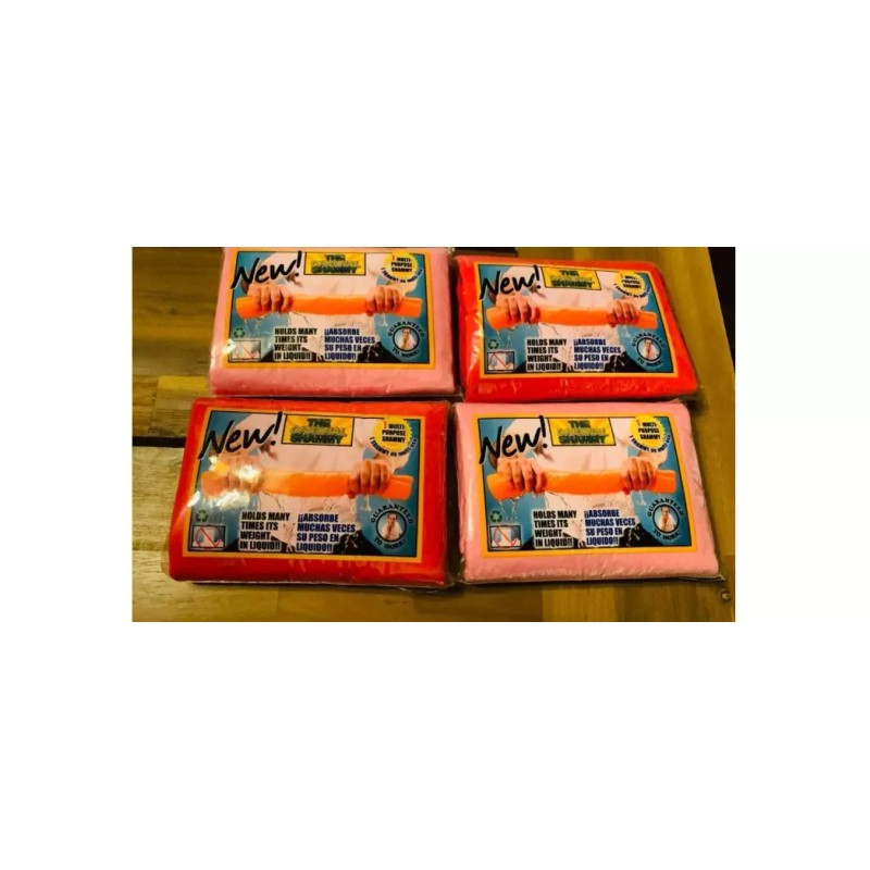 Shammy 4-PACK RANDOM COLORS SHIPPED New! The Original Shammy Multi-Purpose