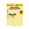 Post-it Super Sticky Easel Pad, 25 x 30 Inches, 30