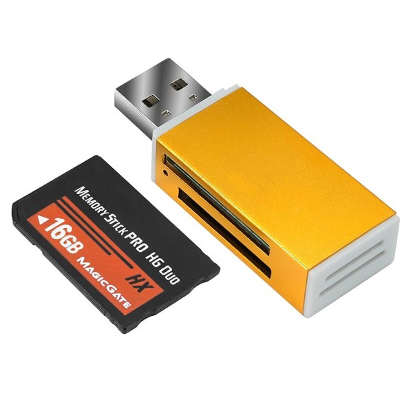 ZHONGSIR Original 16GB High Speed Memory Stick Pro-HG Duo(MS-HX16A) for