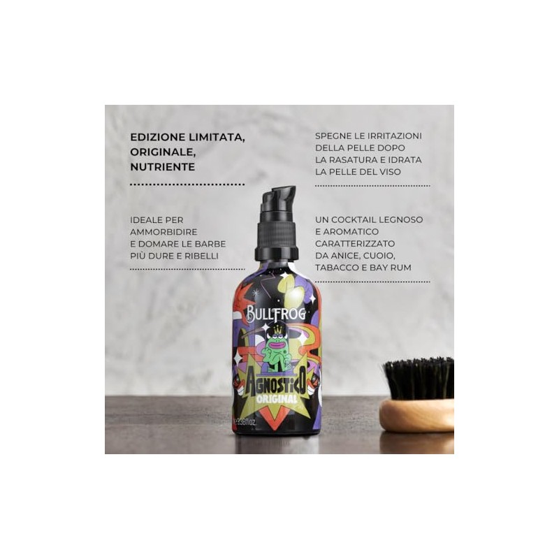 Bullfrog - Agnostico Spiced Multi-Function Beard Balm Limited Edition Artist