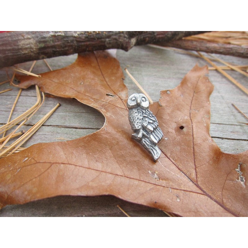 Jim Clift Design Owl Lapel Pin - 1 Count