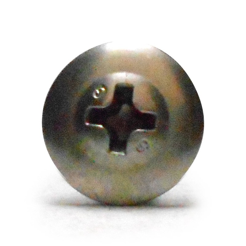 JPF M4X Steel Drill Screws, Stainless Steel, Thin Washer, M4X,