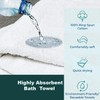 DARWEN STAR Bath Towel Set, 100% Luxury 2 x Cotton