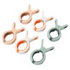 6PCS Beach Towel Clips Multifunctional Rustproof Windproof Quilt Drying Clip