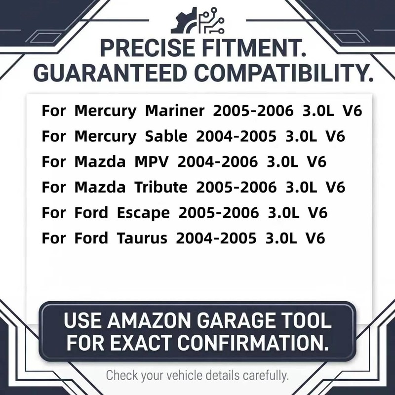 Engine Valve Cover Gasket Set Fits for Ford Escape 2005-2006,Taurus