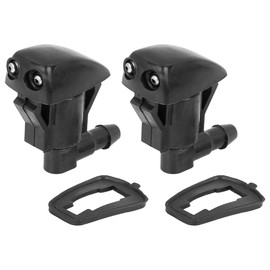 X AUTOHAUX 2pcs 85381-44010 Car Windshield Wiper Washer Nozzle Spray Jet Replacement for Toyota Sienna Solara Tacoma Prius Matrix Camry