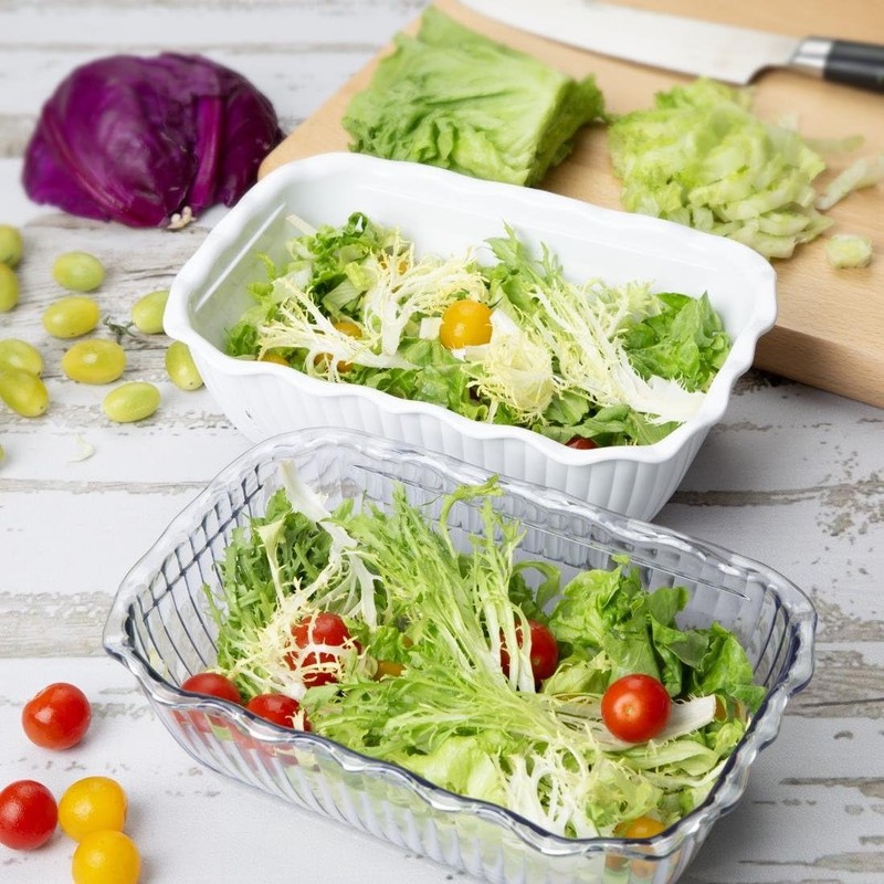 Olympia Kristallon Medium Salad Crock Clear SAN, 2 Ltr 67.6fl