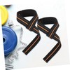 CORHAD 2pcs Weight Lifting Wrist Straps Durable Gym Straps for