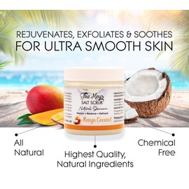 The Keys - Exfoliante para sal, 3 Pack 3.4 oz
