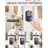 Tinewa Smart Locks for Front Door - Oil Rubbed Bronze