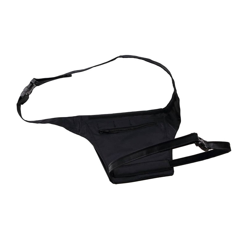 ProLine Friseur - Werkzeugtasche Scherentasche Holster mit Beingurt schwarz