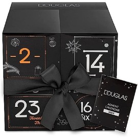 Douglas Kalender Advent Calendar 2023 Men's Beauty Exclusive Edition 24 Care Cosmetics Advent Calendar for Men, Christmas Calendar Value 140 €, Men, Black